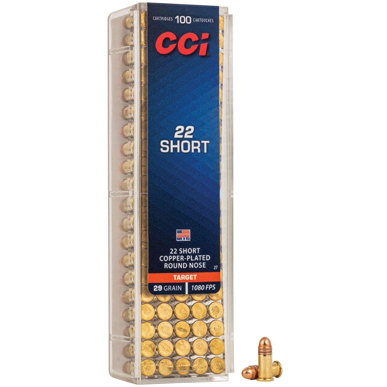 CCI 22 SHORT AMMO 100/5000 - American Ordnance