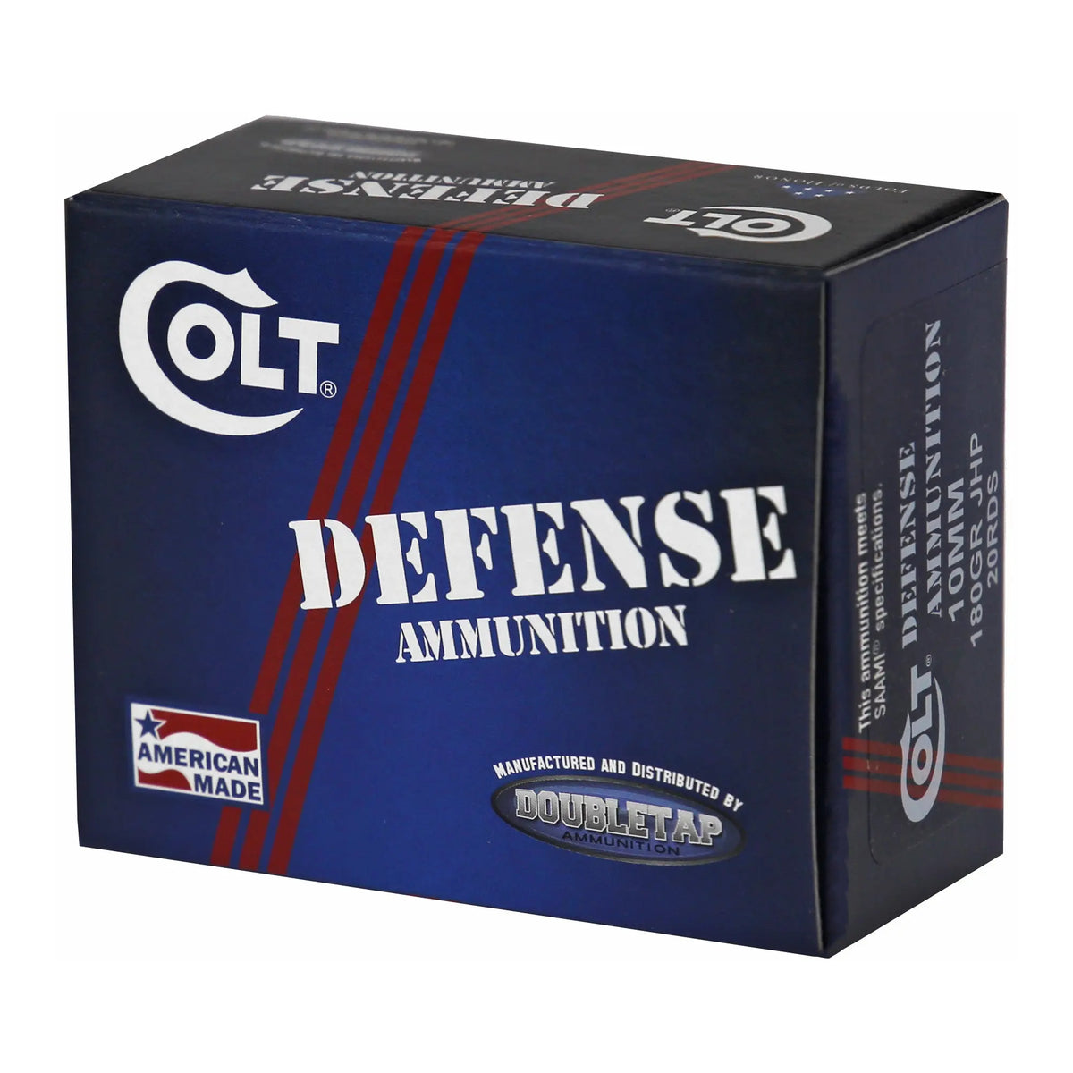 DBLTAP CD 10MM 180GR JHP 20/1000 - American Ordnance