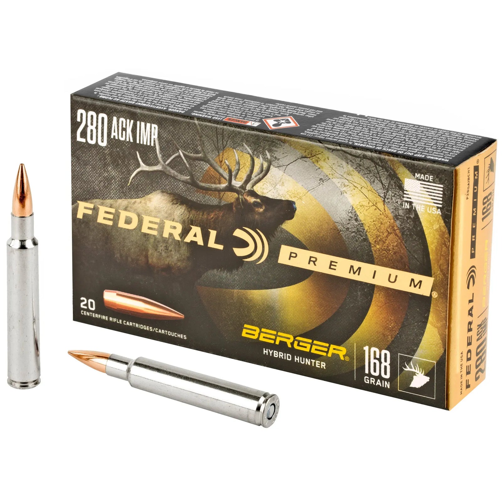 FED PRM 280AI 168GR HYB HTR 20/200 - American Ordnance