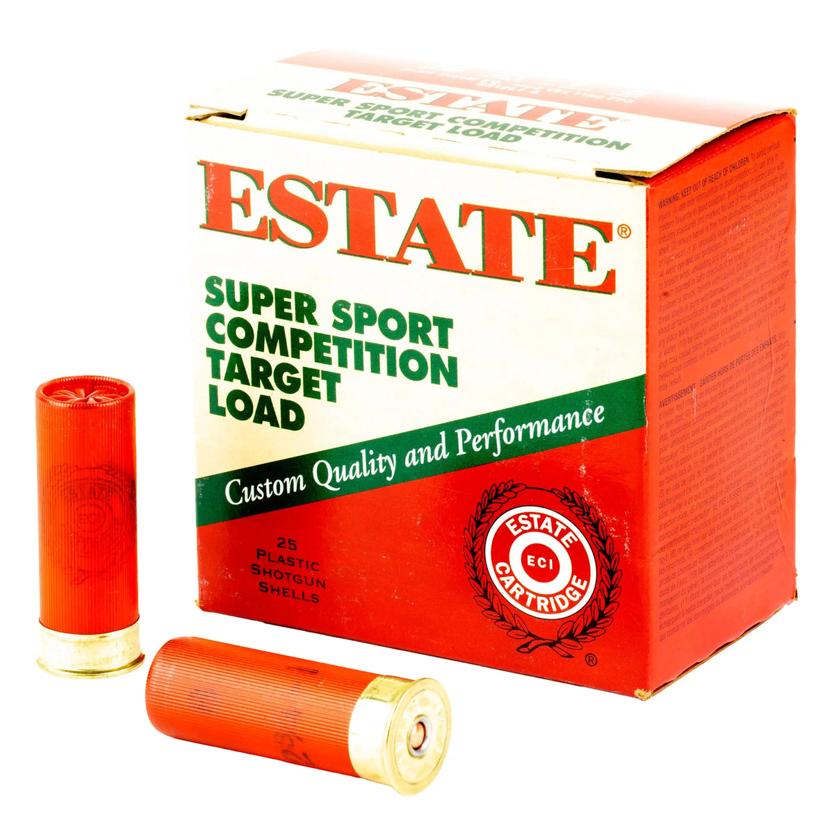 FED ESTATE SS 12GA 2.75&quot; #8 1 OZ 25/ - American Ordnance