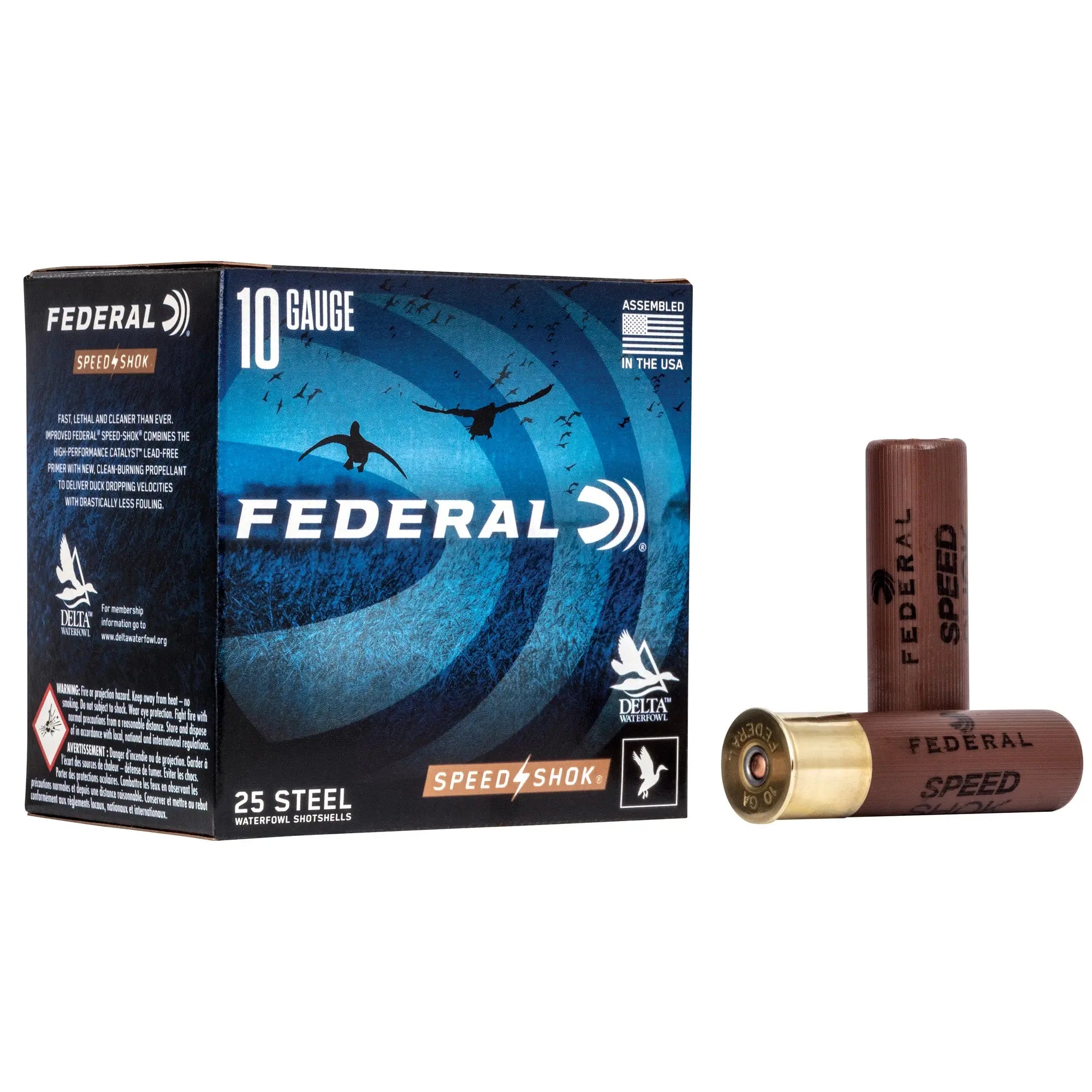 FED SPEED SHOK 10GA 3.5" #2 25/250 - American Ordnance