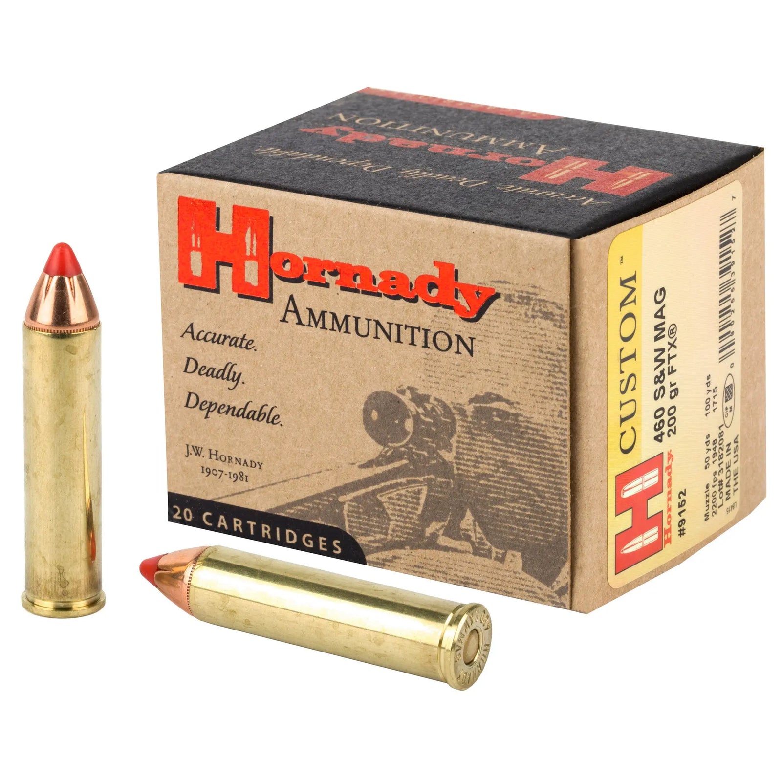 HRNDY 460SW 200GR FTX 20/200 - American Ordnance