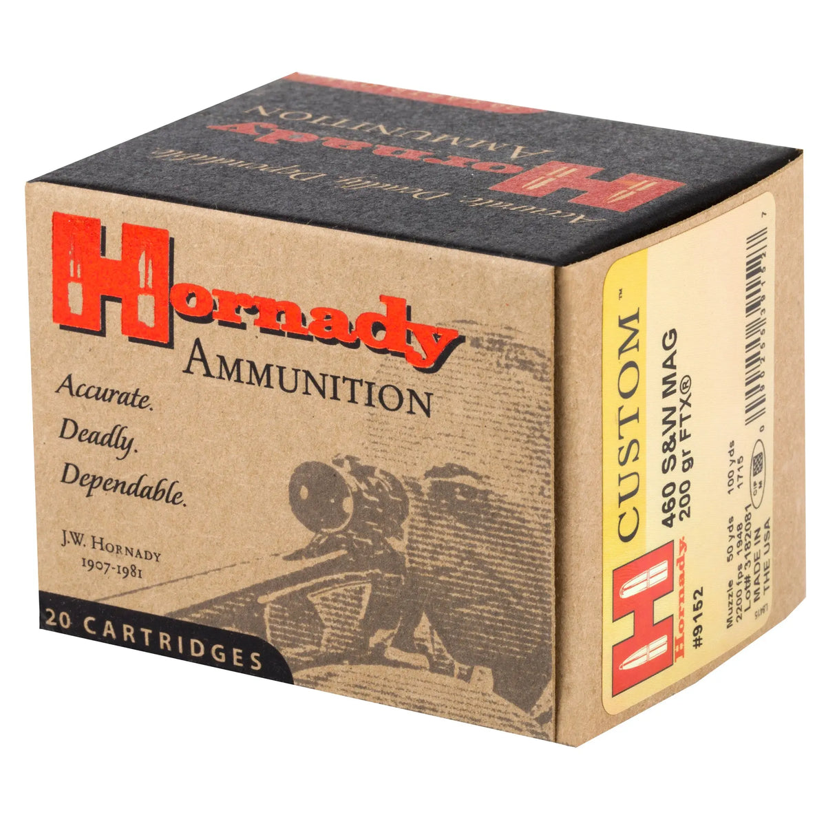 HRNDY 460SW 200GR FTX 20/200 - American Ordnance