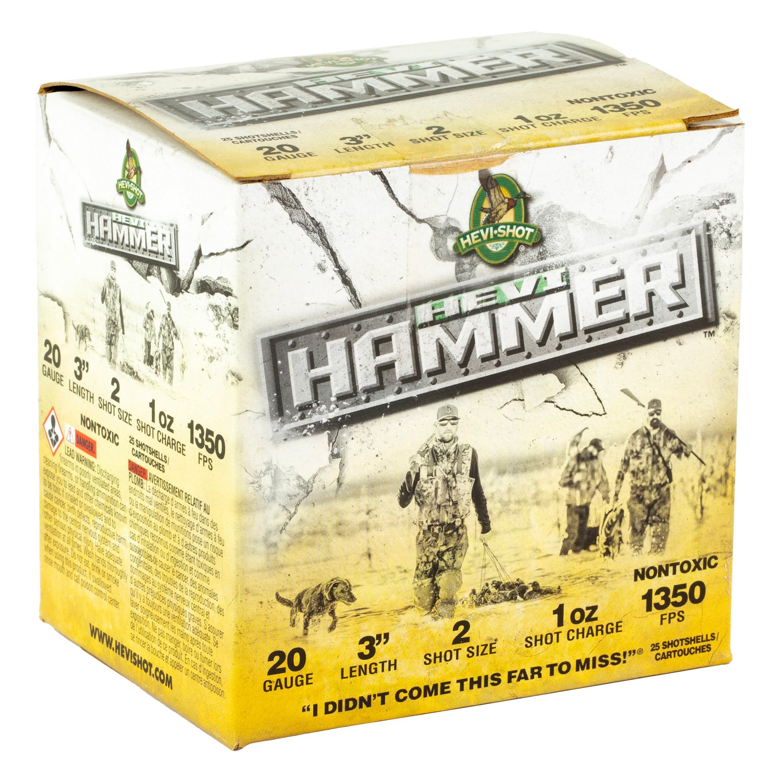 HEVI HAMMER 20GA 3" #2 25/250 - American Ordnance