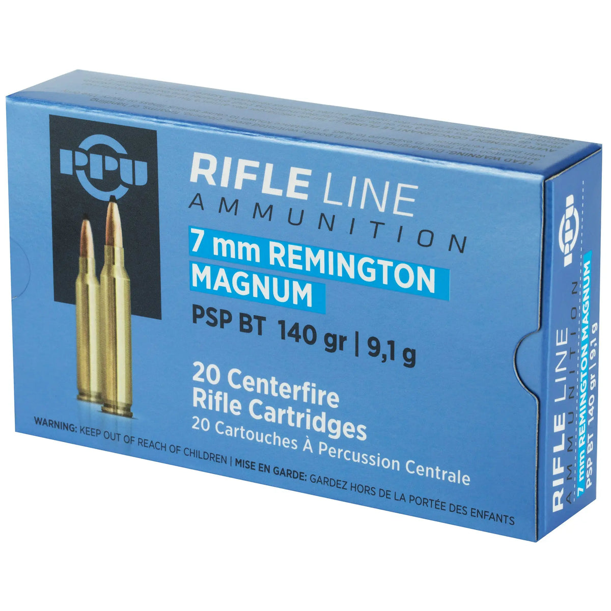PPU 7MMREM MAG PSP 140GR 20/200 - American Ordnance