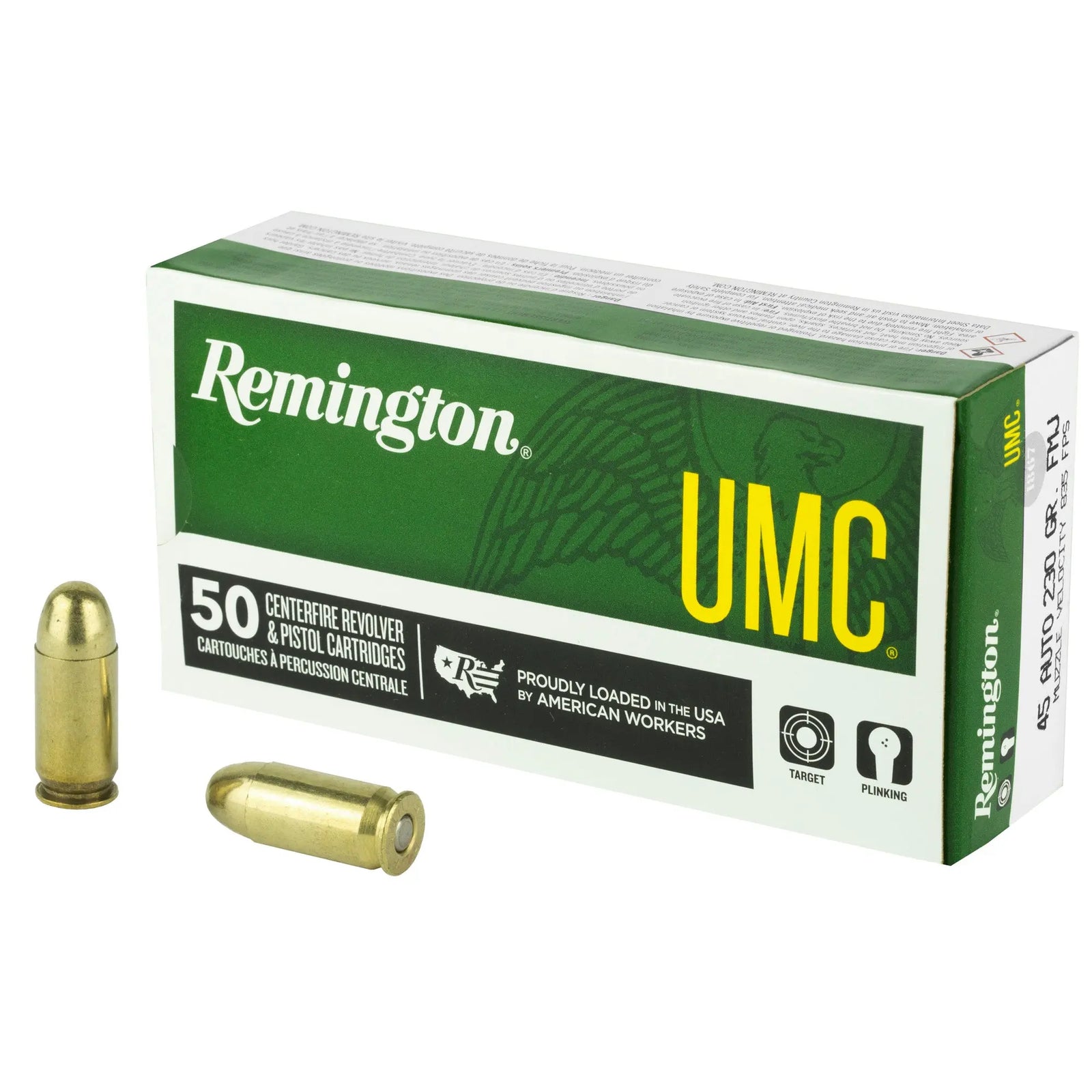 REM UMC 45ACP 230GR FMJ 50/500 - American Ordnance