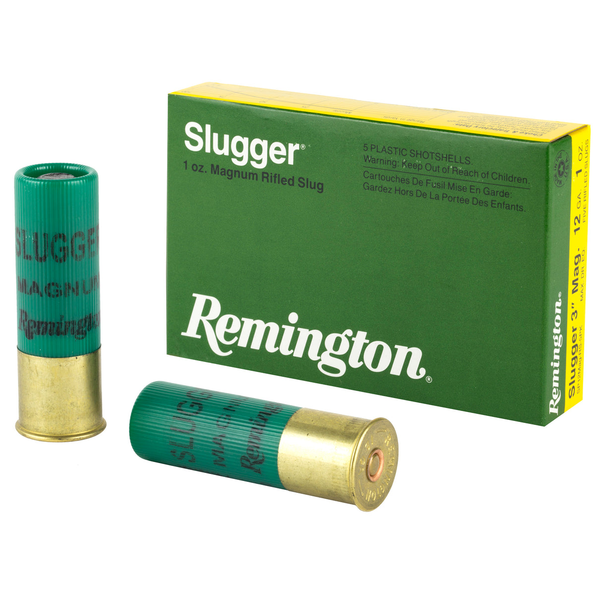 REM SLGR 12GA 3&quot; MAX RFL SLG 5/250 - American Ordnance