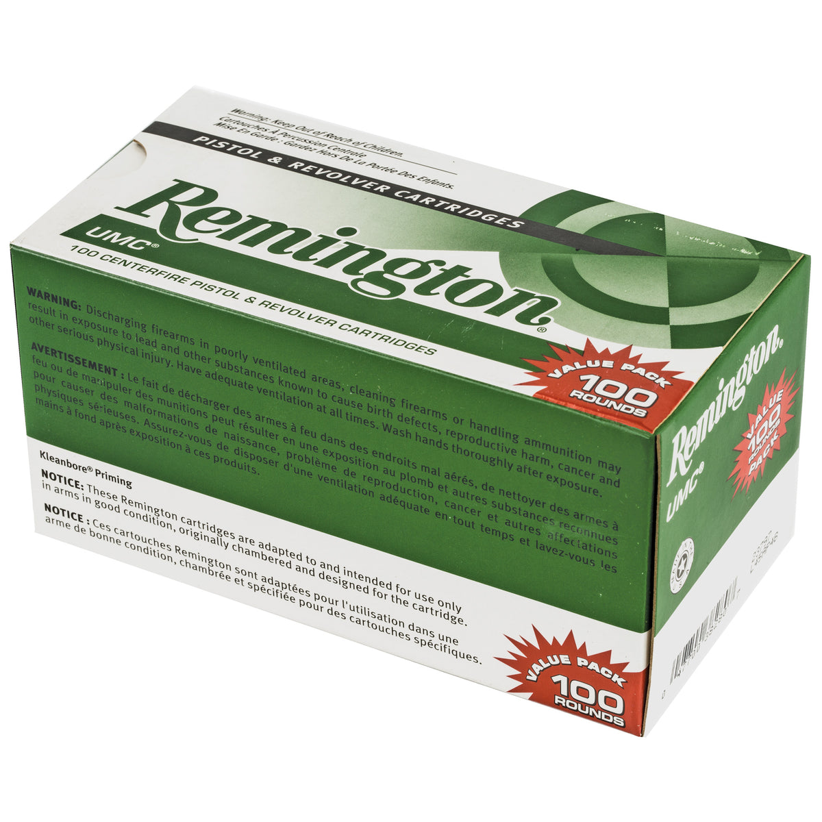 REMINGTON UMC VP 45ACP 230GR FMJ 100RD