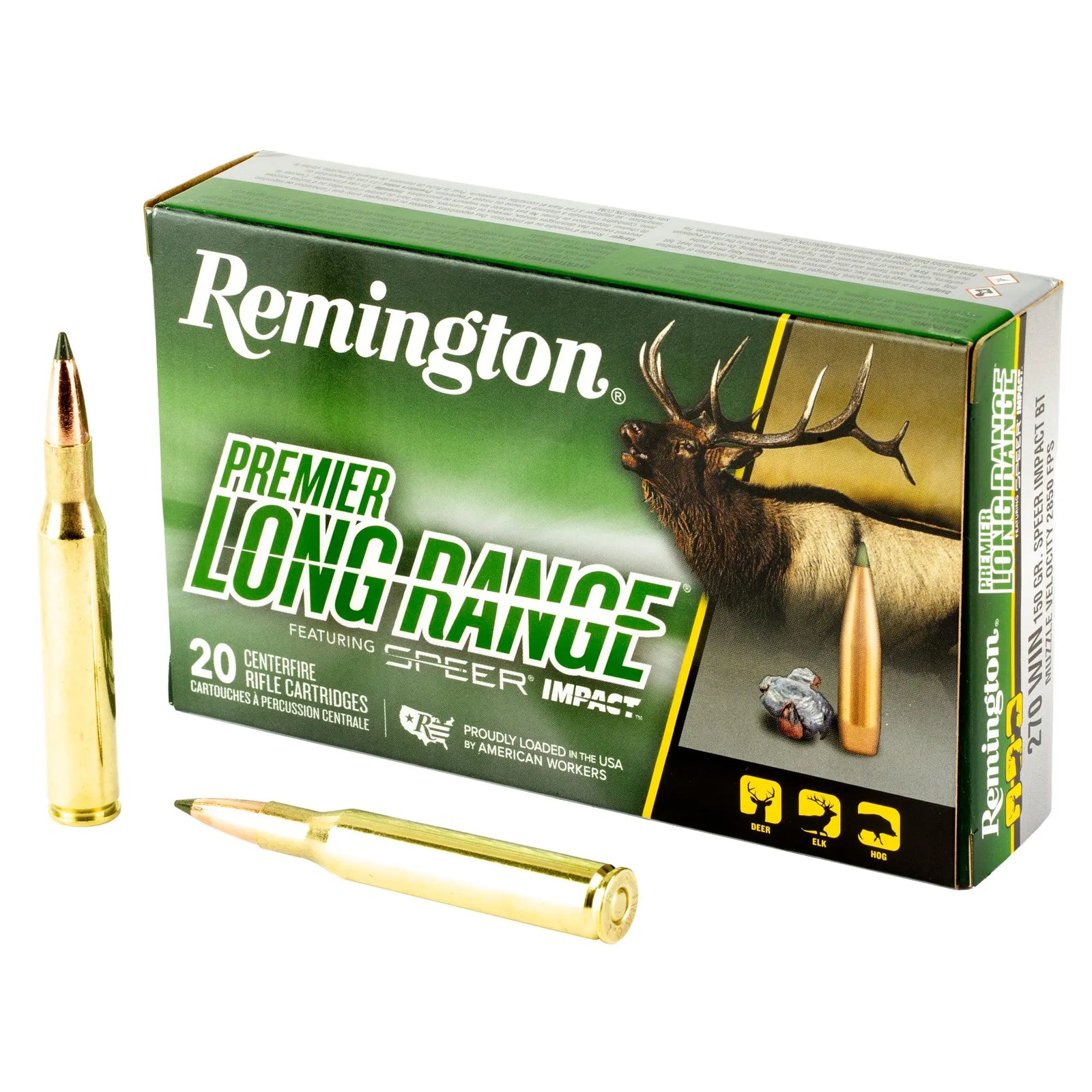 REM SPEER IMPACT 270WIN 150GR 20/200 - American Ordnance