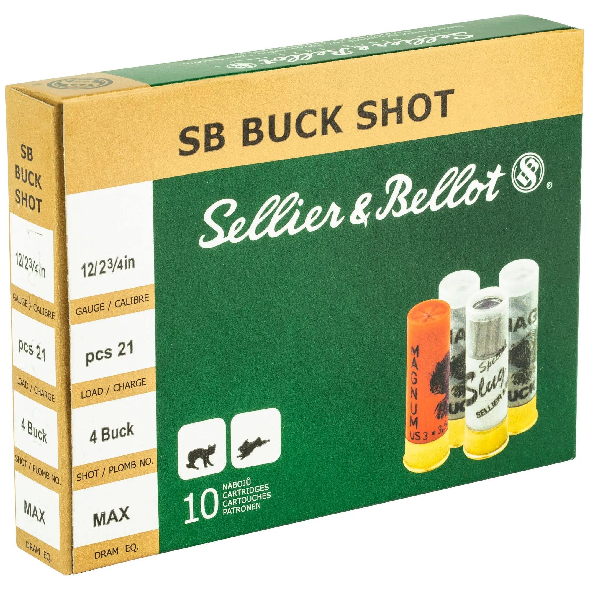 S&B 12GA 2.75 1.12OZ 04 21PEL 10/250 - American Ordnance