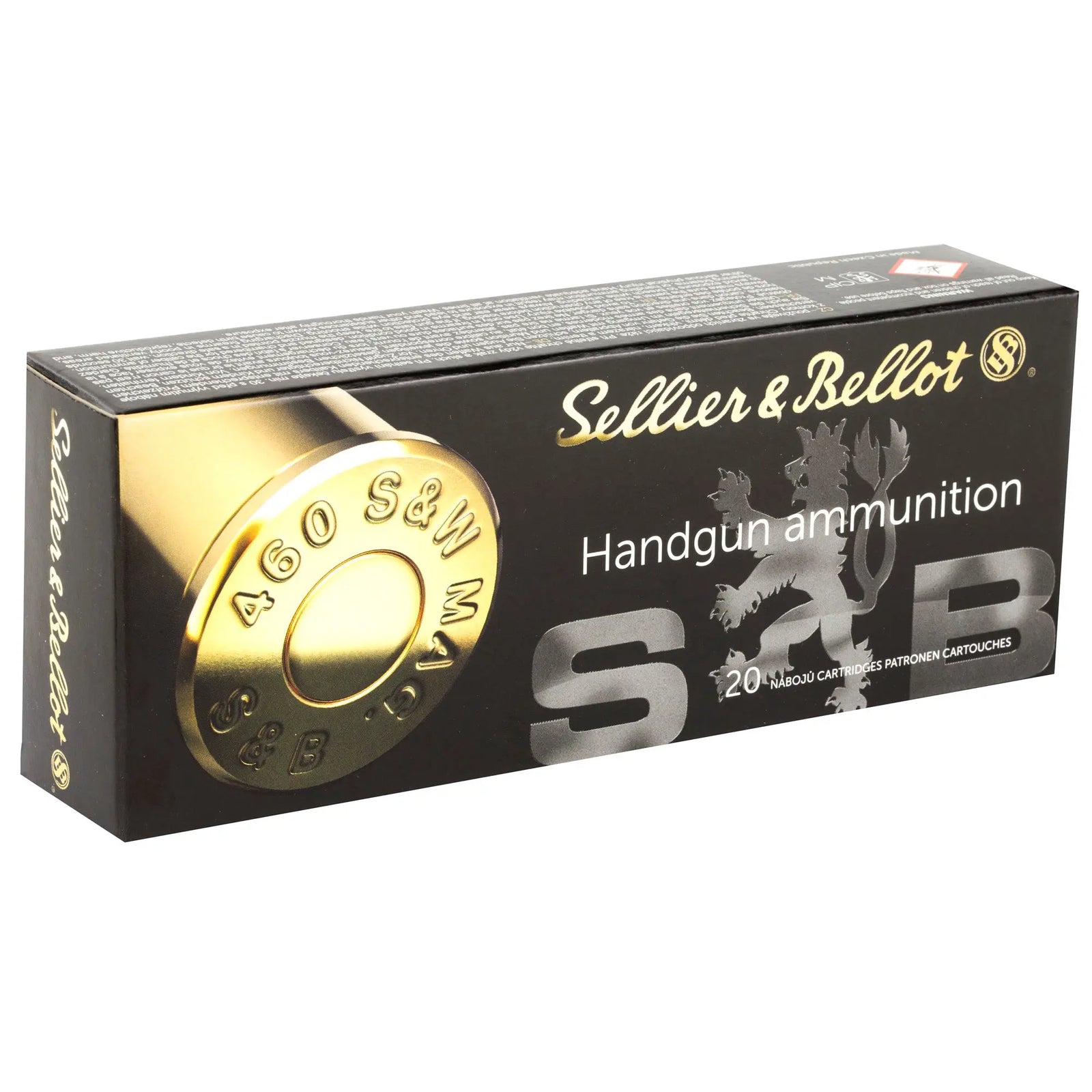S&B 460SW 255GR JHP 20/240 - American Ordnance