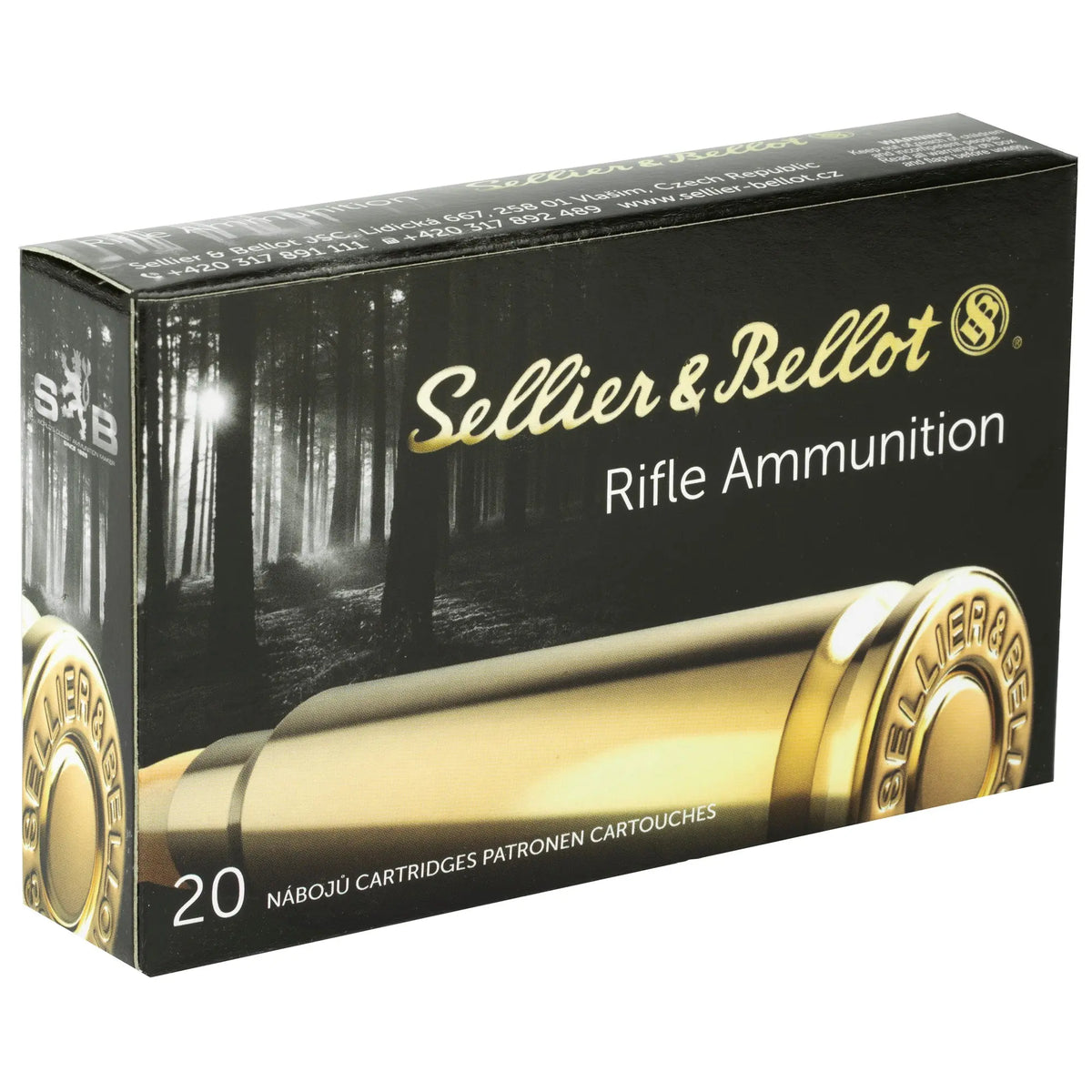 S&amp;B 6.5X55SW 131GR SP 20/400 - American Ordnance