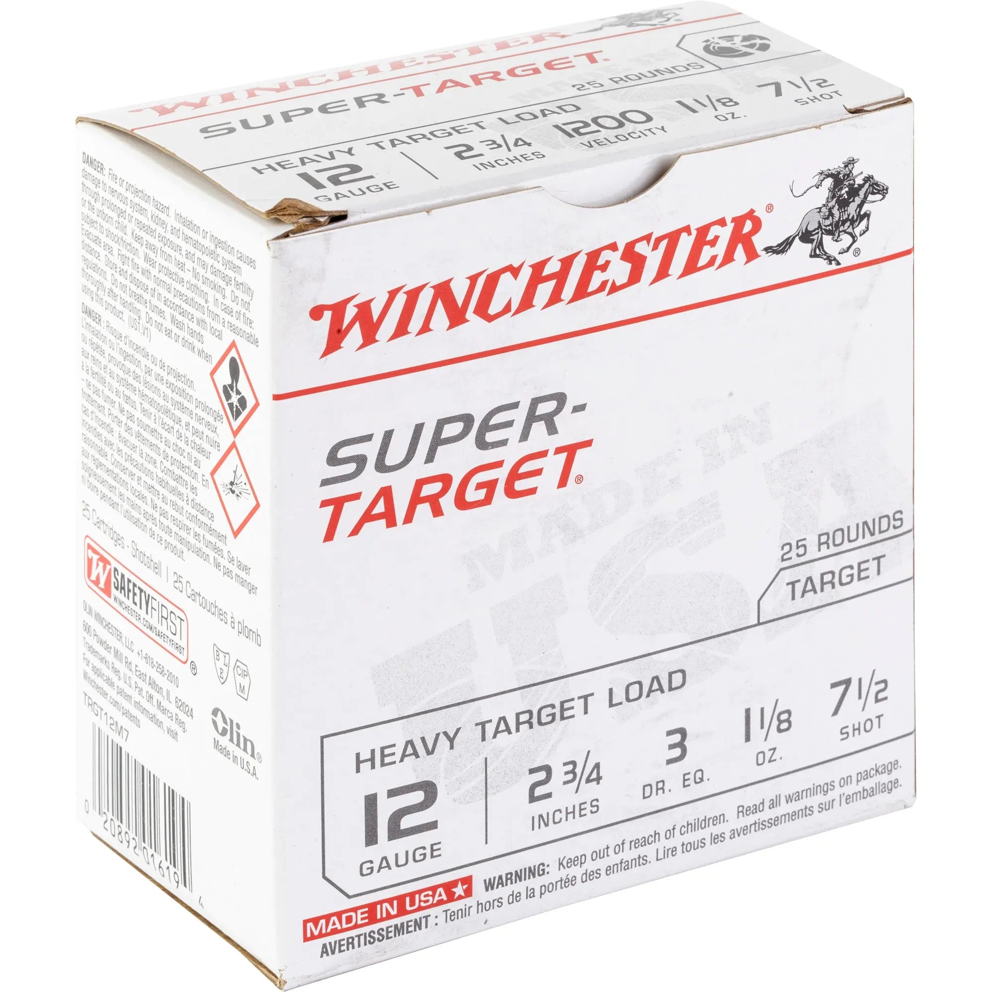 WIN SPTRGT HVY 12GA 2.75 #7.5 25/250 - American Ordnance