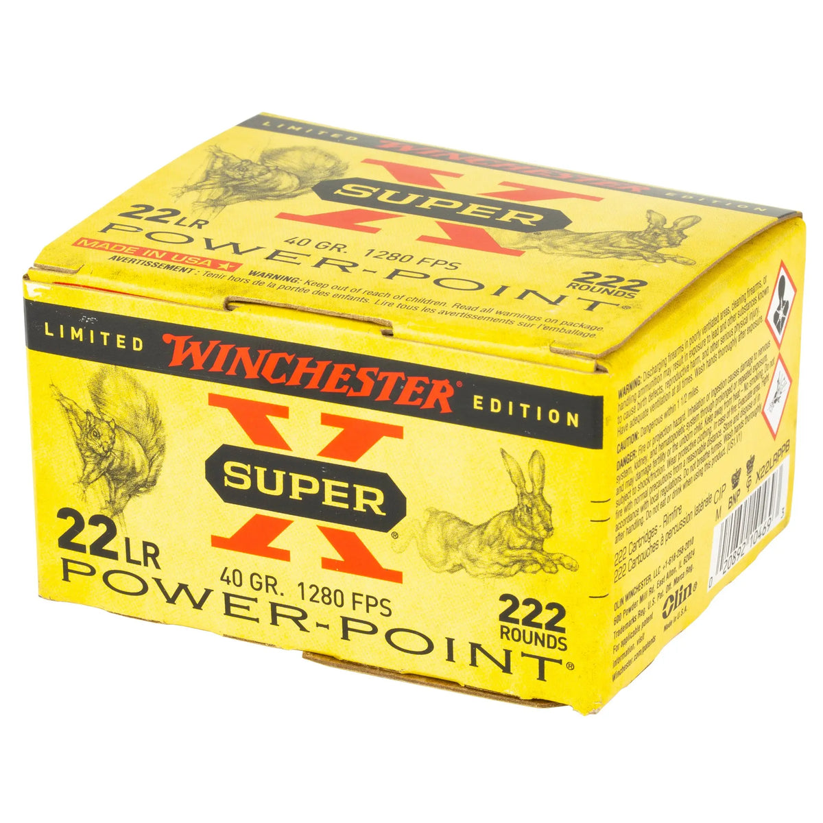 WIN SPRX PP 22LR 40GR LHP 222/2220 - American Ordnance