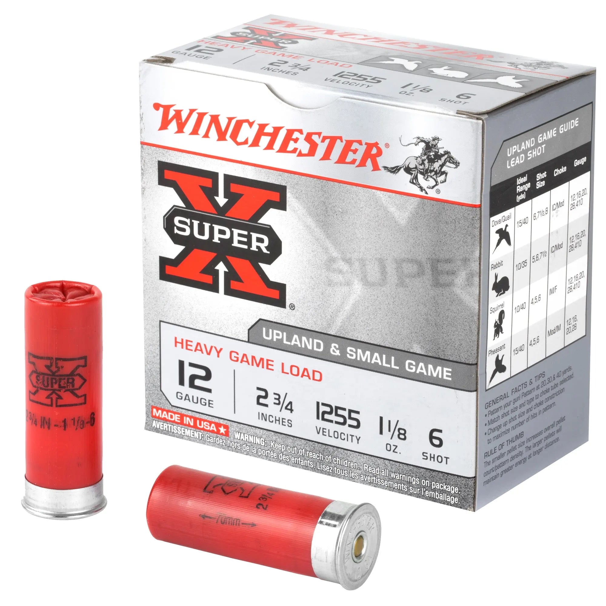 WIN SPRX HGL 12GA 2.75" #6 25/250 - American Ordnance