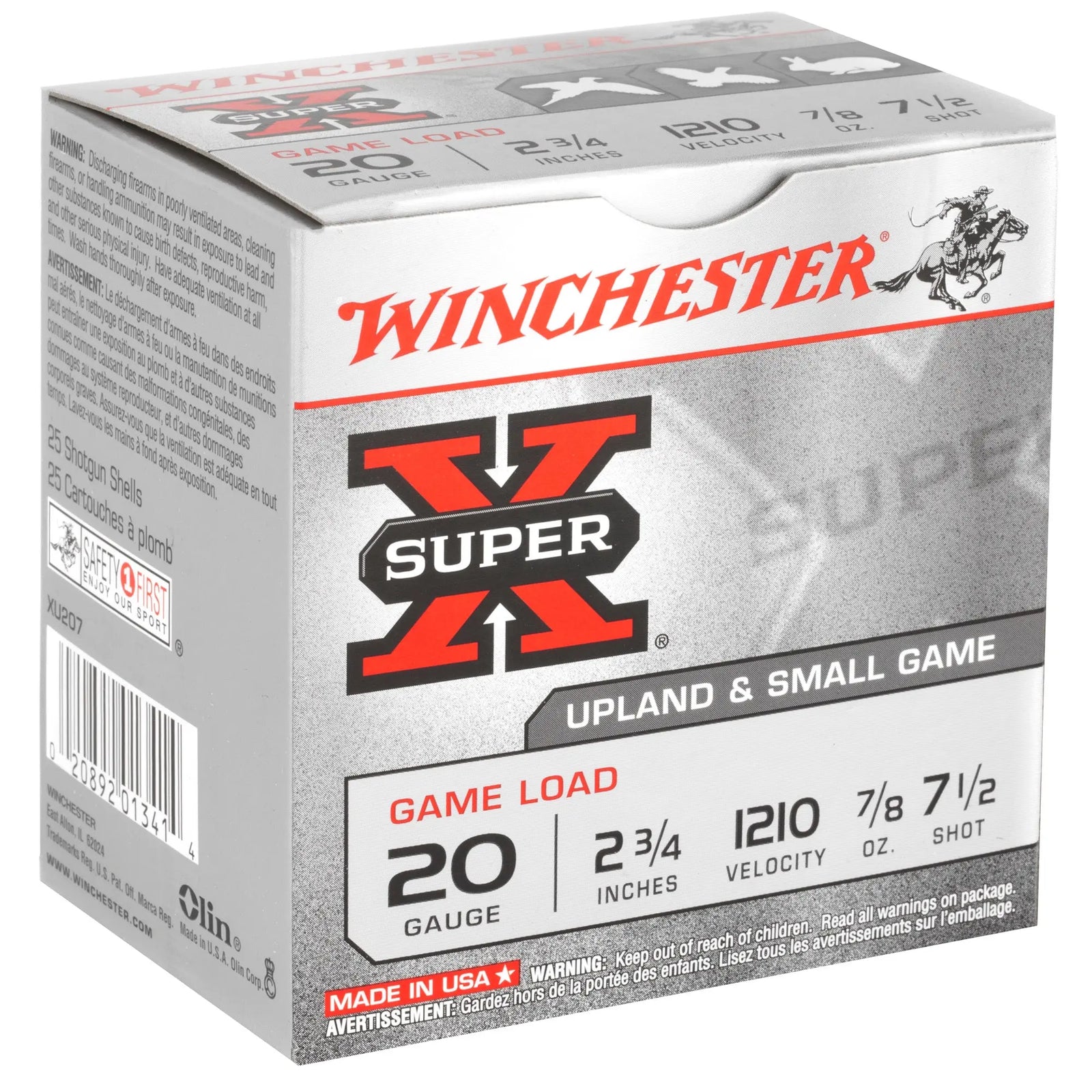 WIN SPRX 20GA 2.75" #7.5 25/250 - American Ordnance