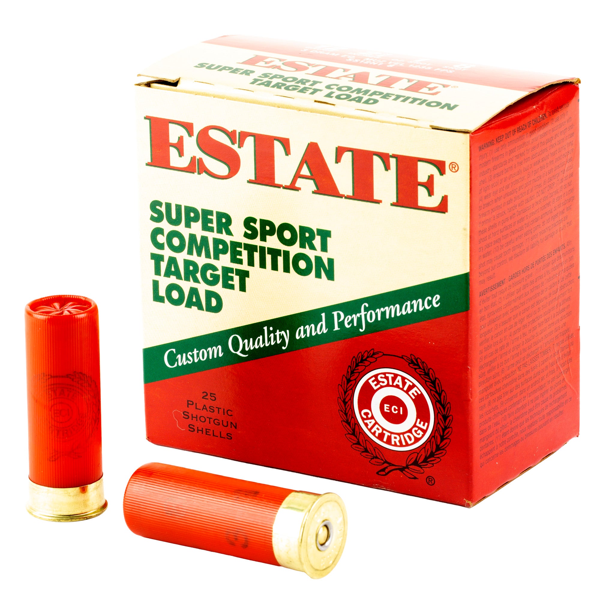 FED ESTATE SS 12GA 2.75" #8 1 OZ 25/ - American Ordnance