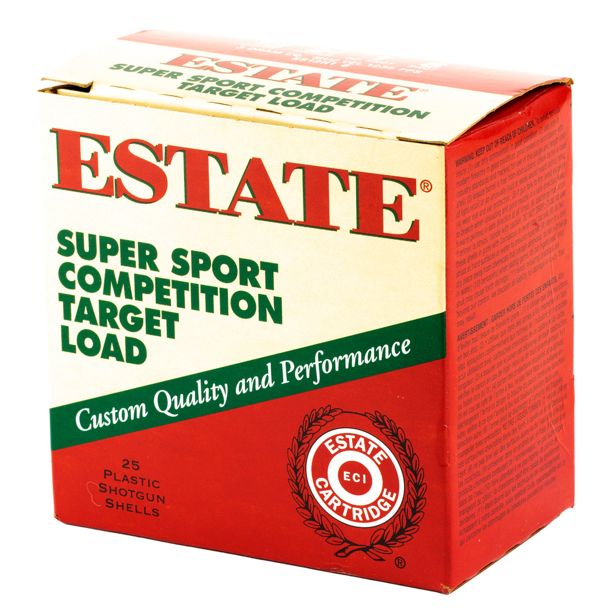 FED ESTATE SS 12GA 2.75&quot; #8 1 OZ 25/ - American Ordnance