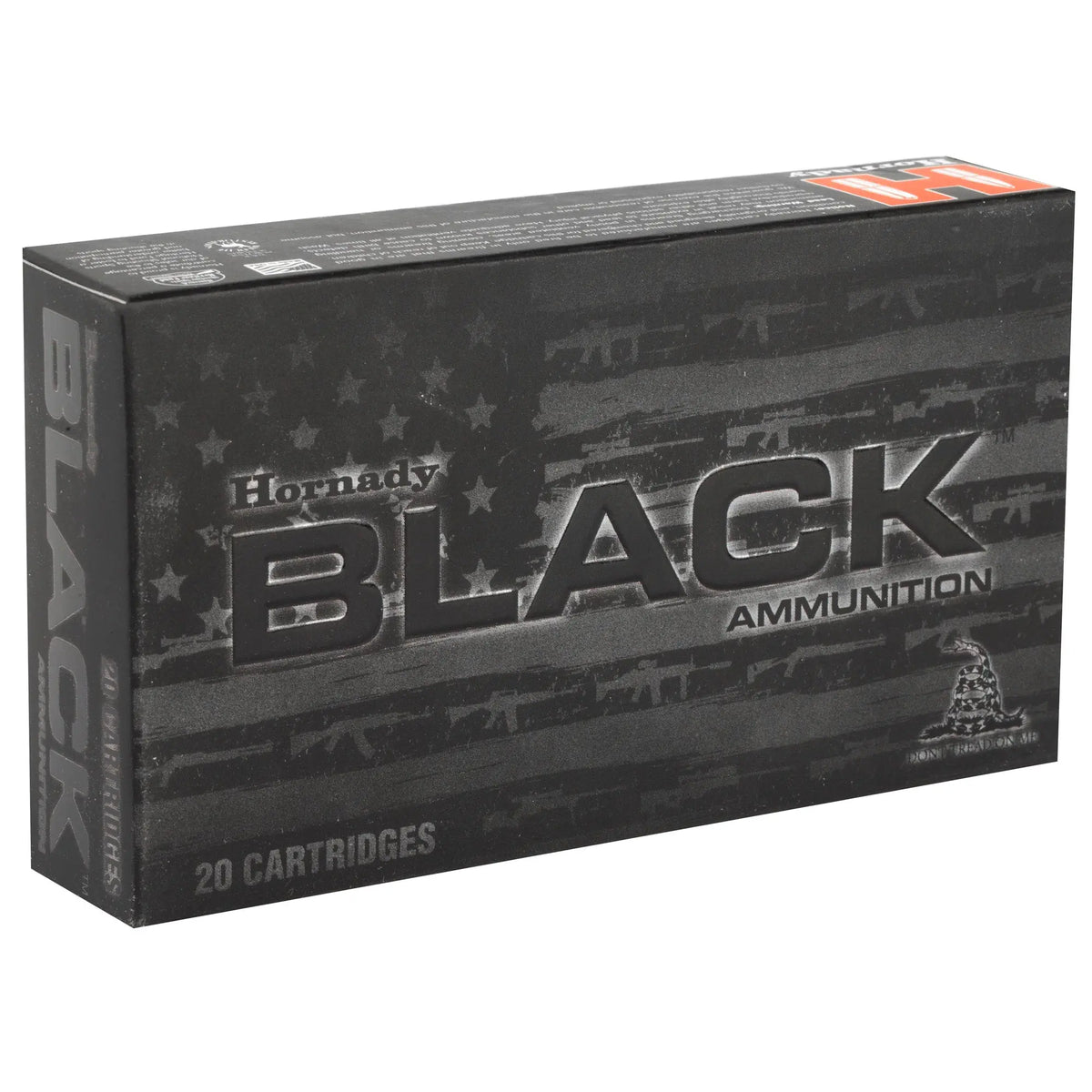 HRNDY BLACK 6.5GREN 123GR ELD 20/200 - American Ordnance