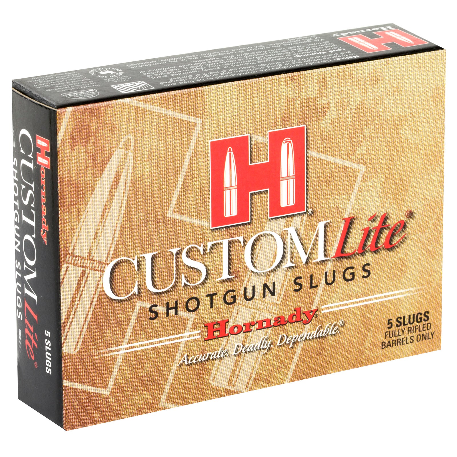 HRNDY 20GA SLUG 250 FTX LITE 5/100 - American Ordnance