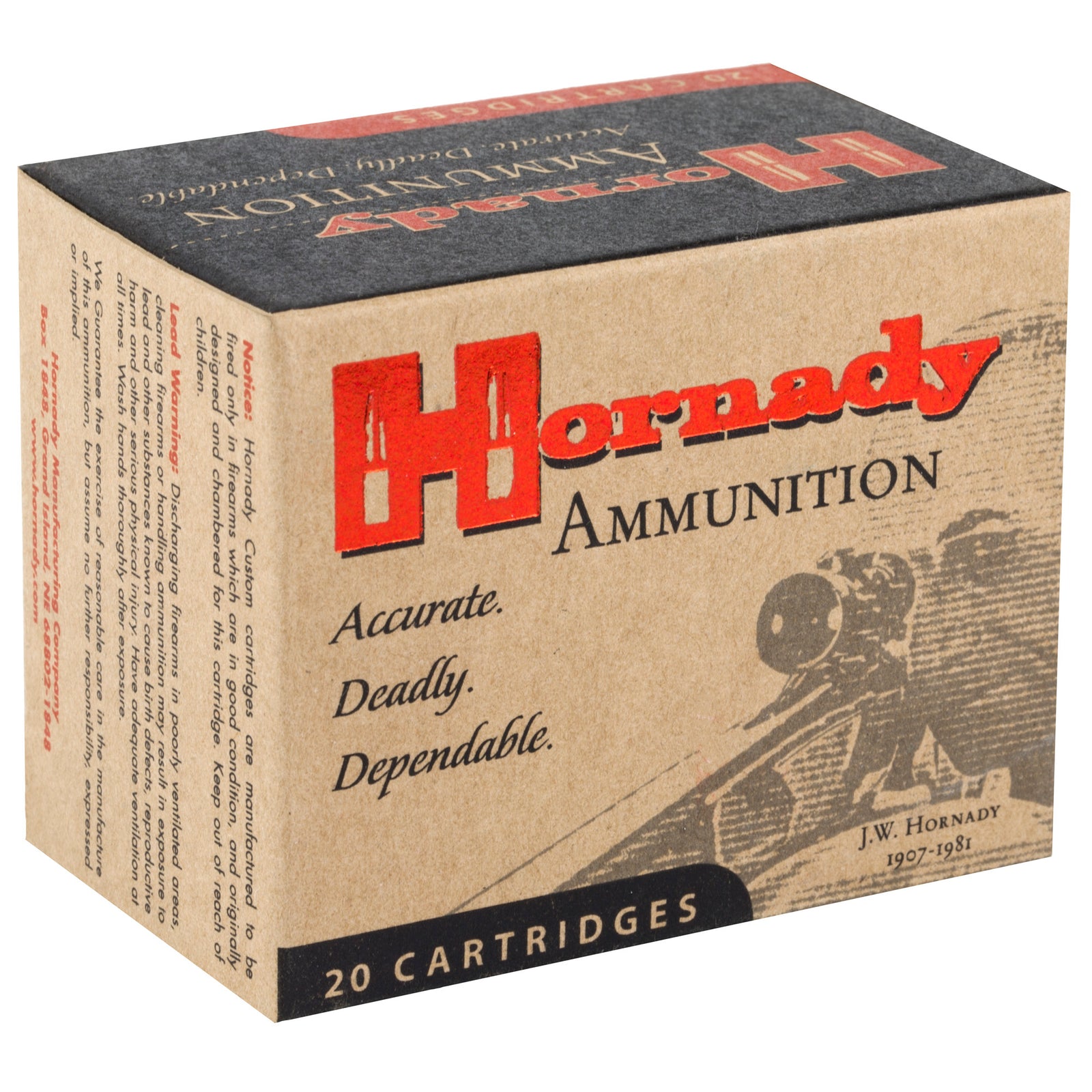 HRNDY 454CASULL 300GR JHP 20/200 - American Ordnance