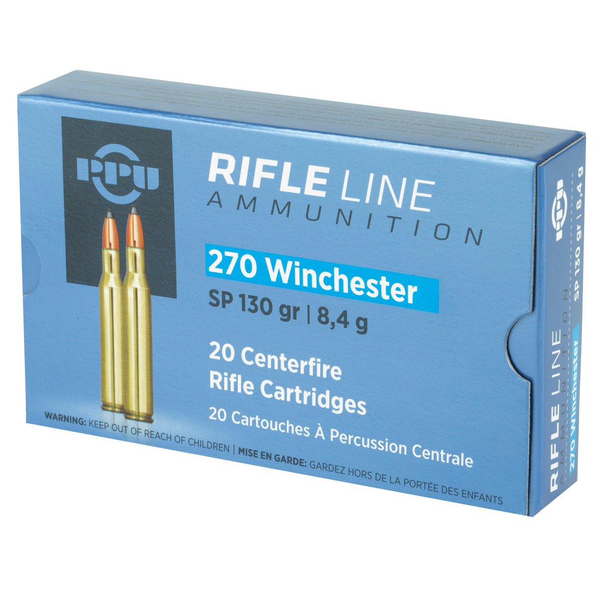 PPU 270WIN SP 130GR 20/200 - American Ordnance