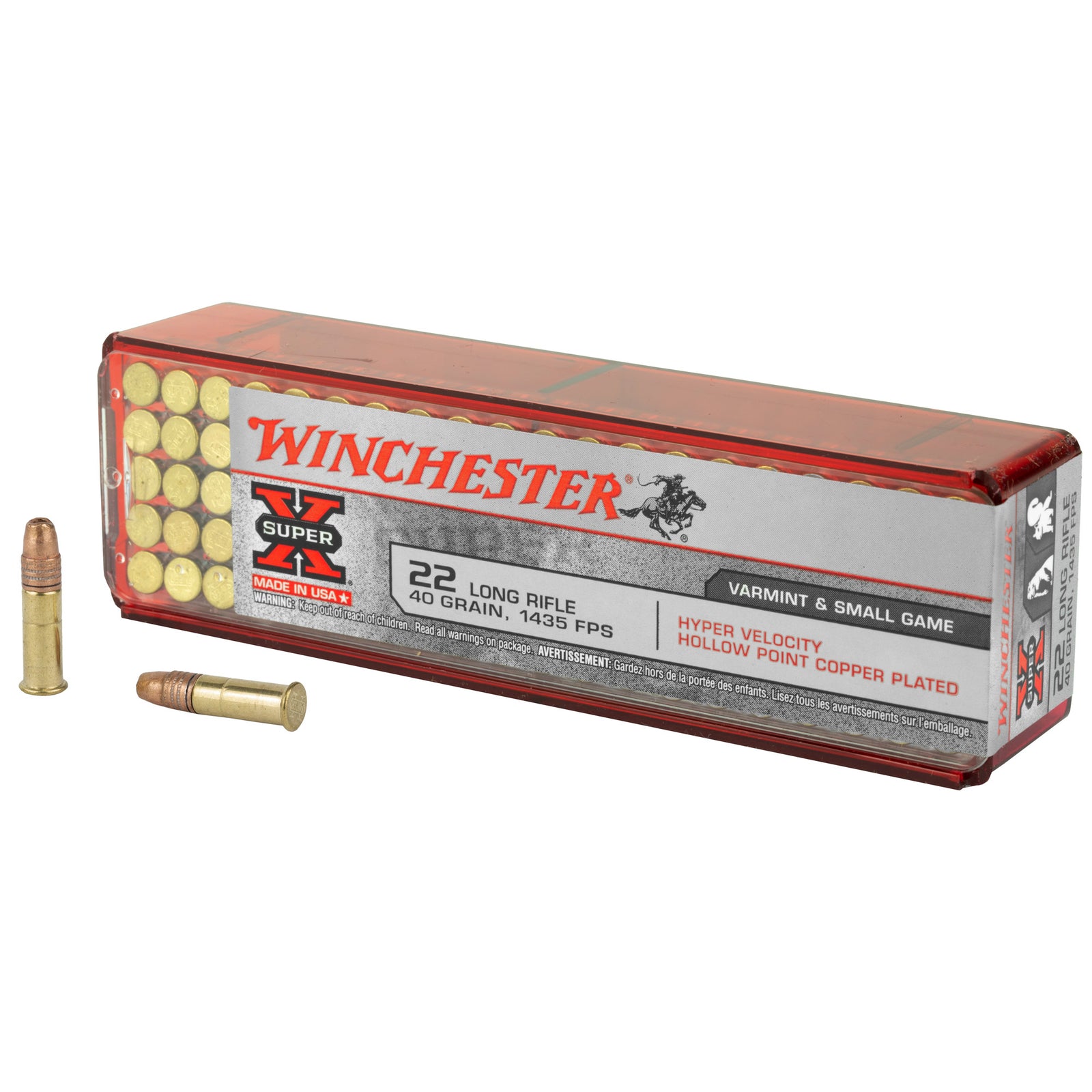 WIN HV 22LR 40GR HP 100/2000 - American Ordnance