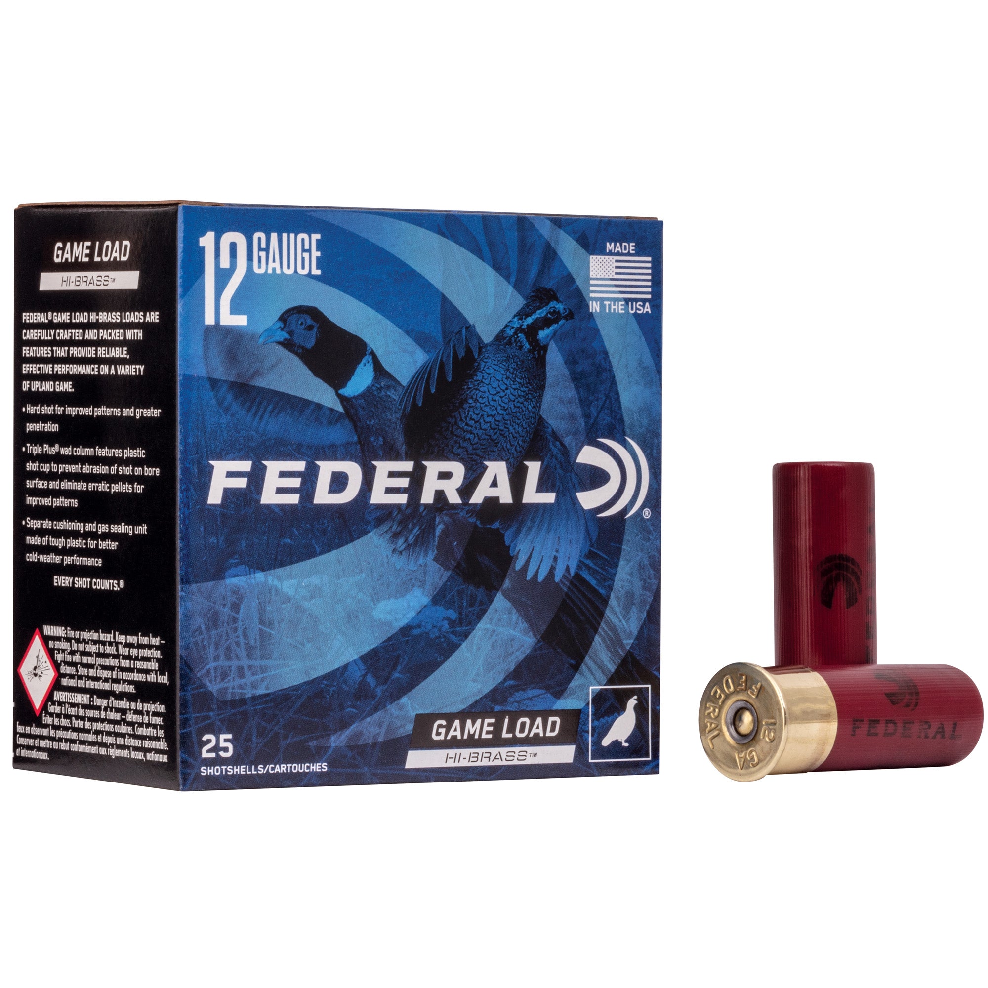 FED GAME LOAD 12GA 2.75" #6 25/250 - American Ordnance