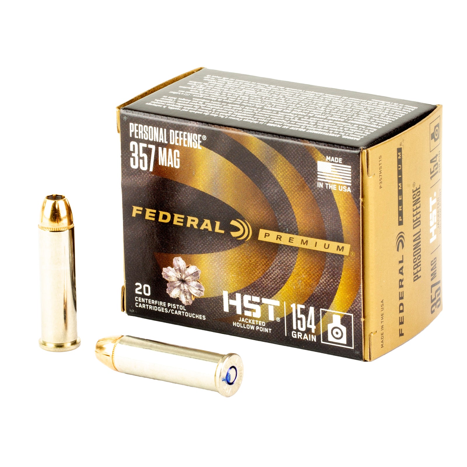 FED PRM 357MAG 154GR HST JHP 20/200 - American Ordnance