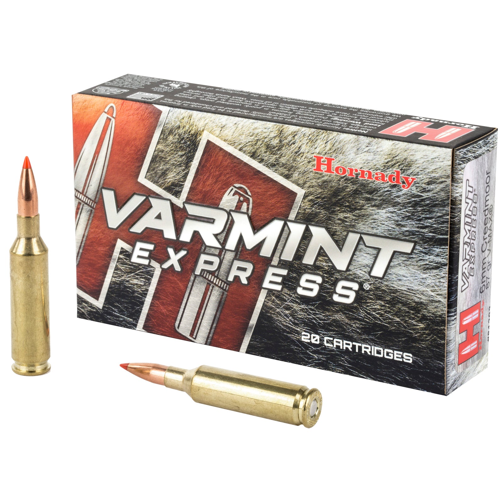 HRNDY 6MM CRED 87GR VMAX 20/200 - American Ordnance