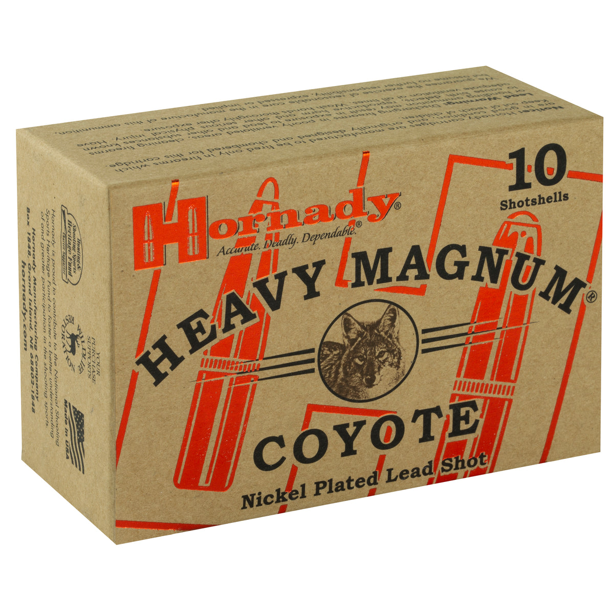 HRNDY HM COYE 12GA 3&quot; 00 BUCK 10/100 - American Ordnance