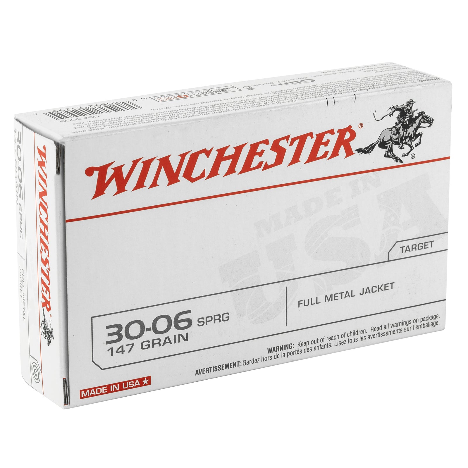 WIN USA 3006SP 147GR FMJ 20/200 - American Ordnance