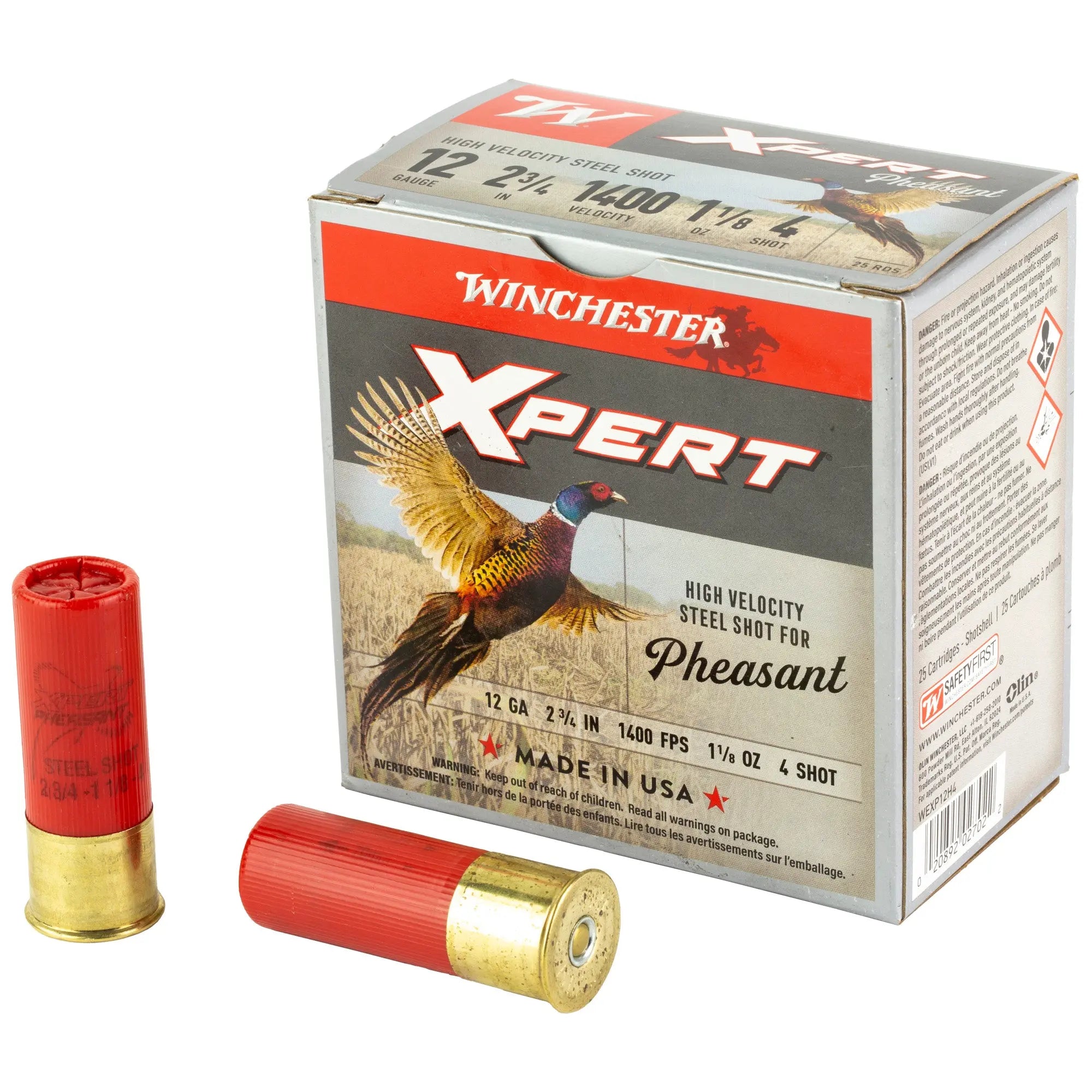 WIN XPRT STL 12GA 2-3/4" #4 25/250 - American Ordnance