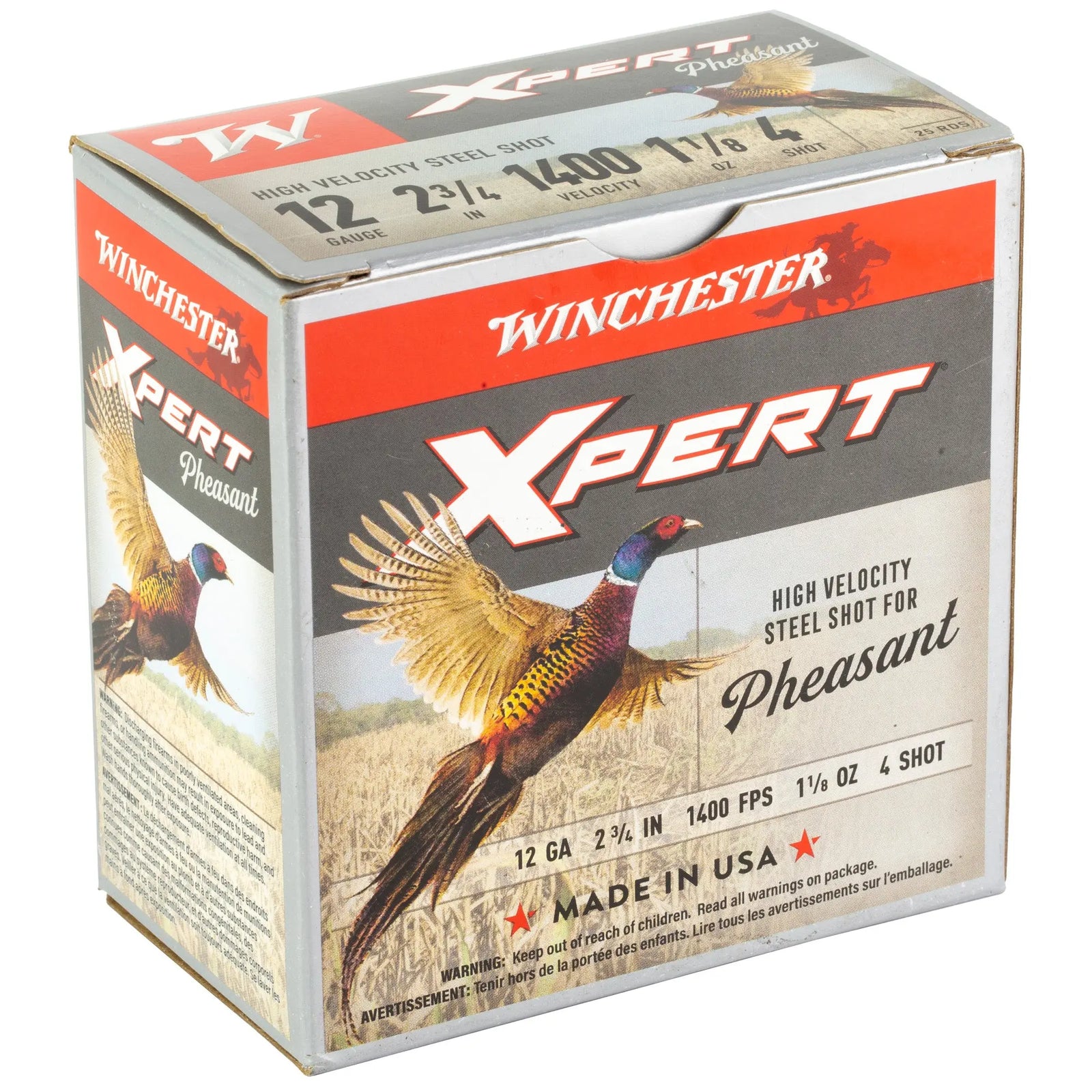 WIN XPRT STL 12GA 2-3/4" #4 25/250 - American Ordnance
