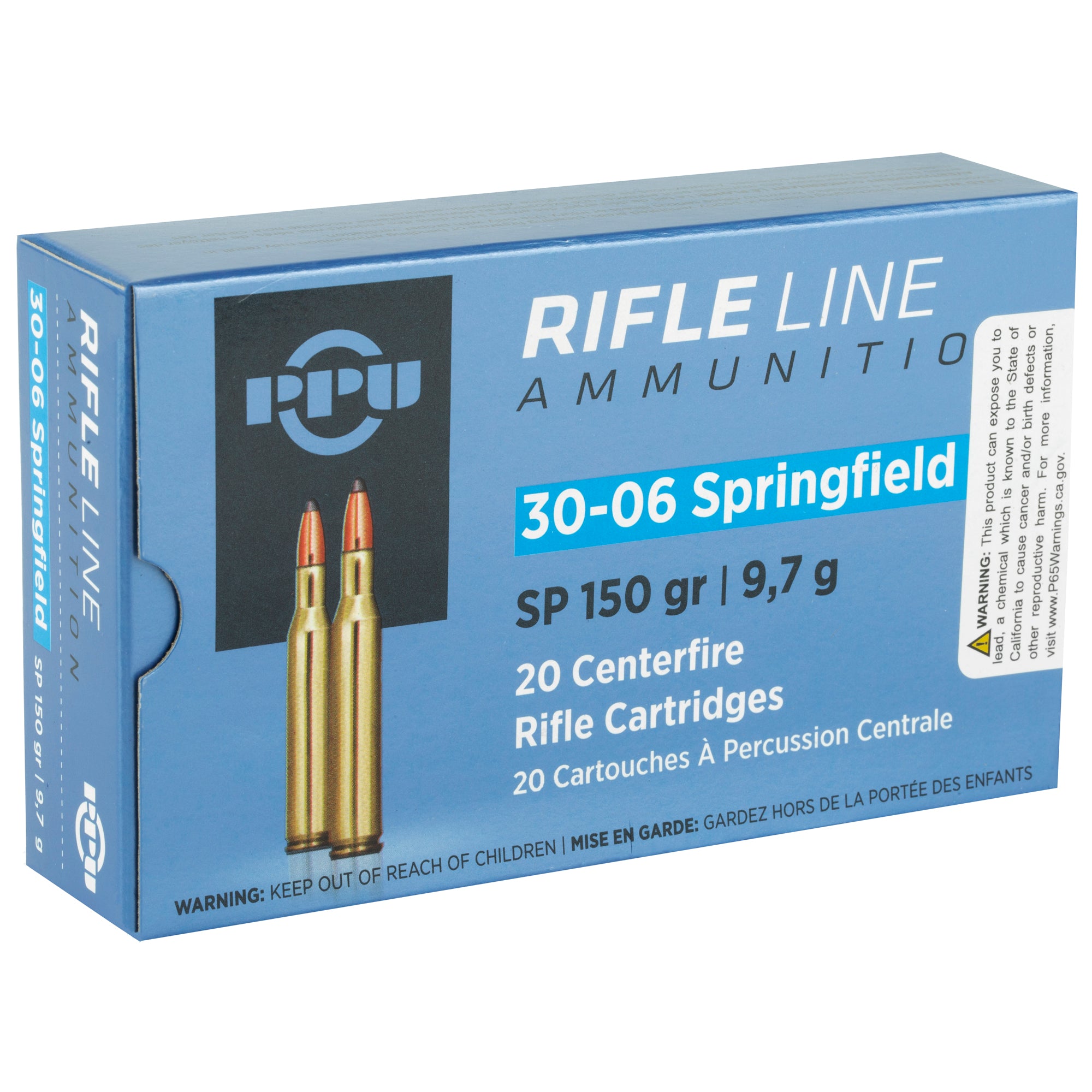 PPU 30-06 150GR SP 20/200 - American Ordnance