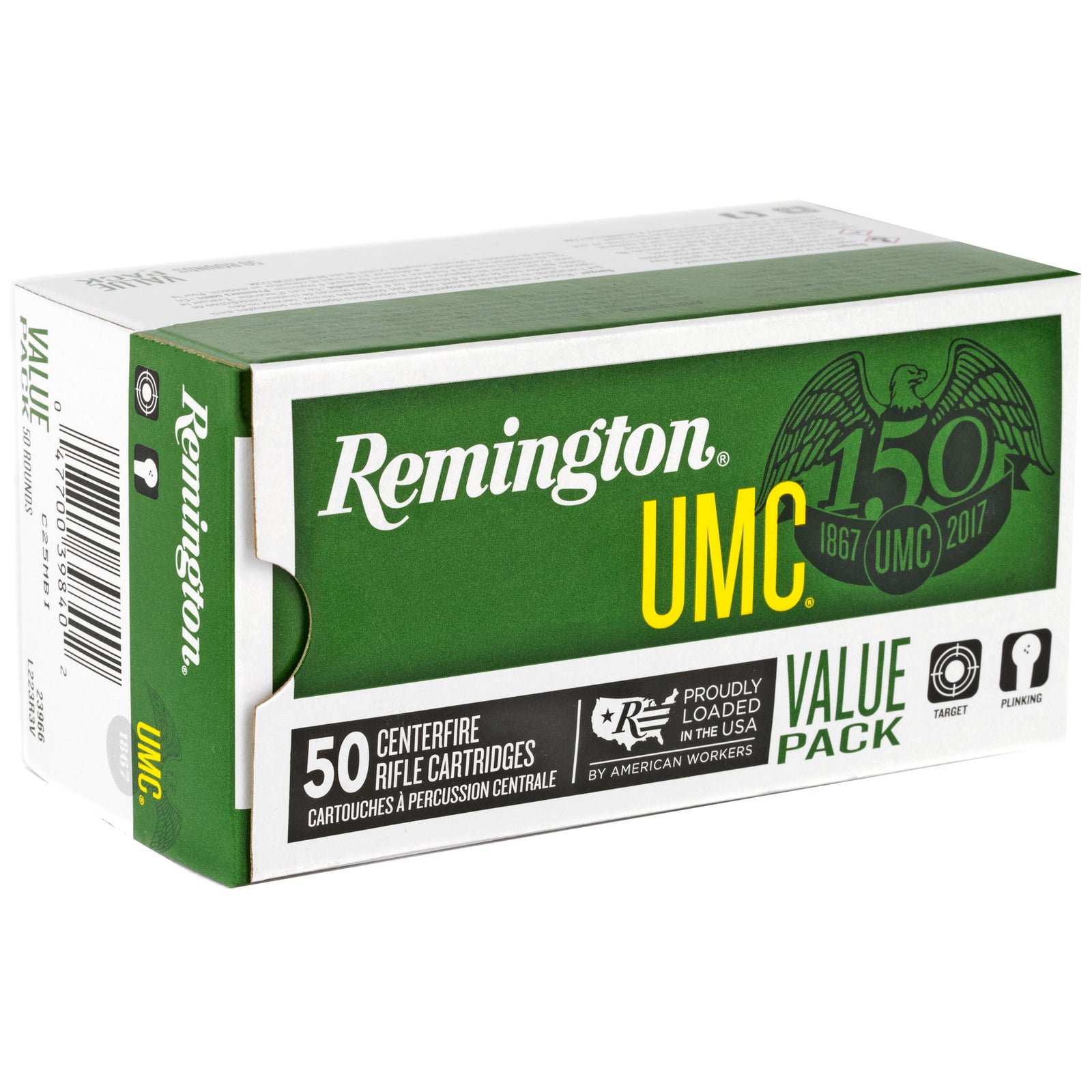 REM UMC 223REM 55GR FMJ 50/400 - American Ordnance