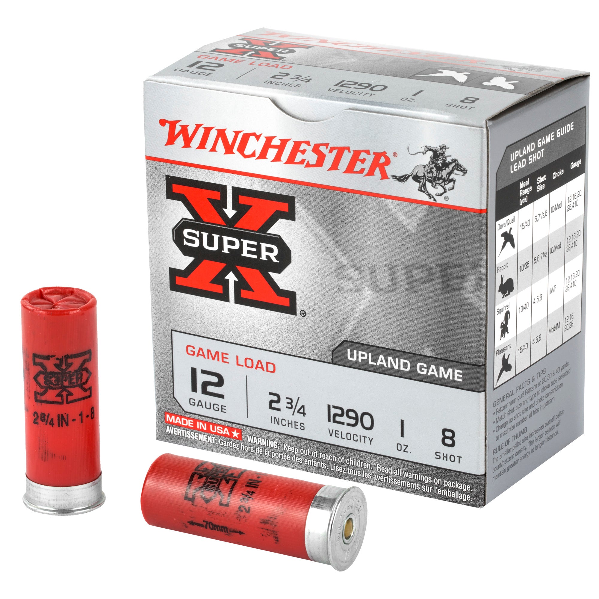 WIN SPRX 12GA 2.75" #8 25/250 - American Ordnance