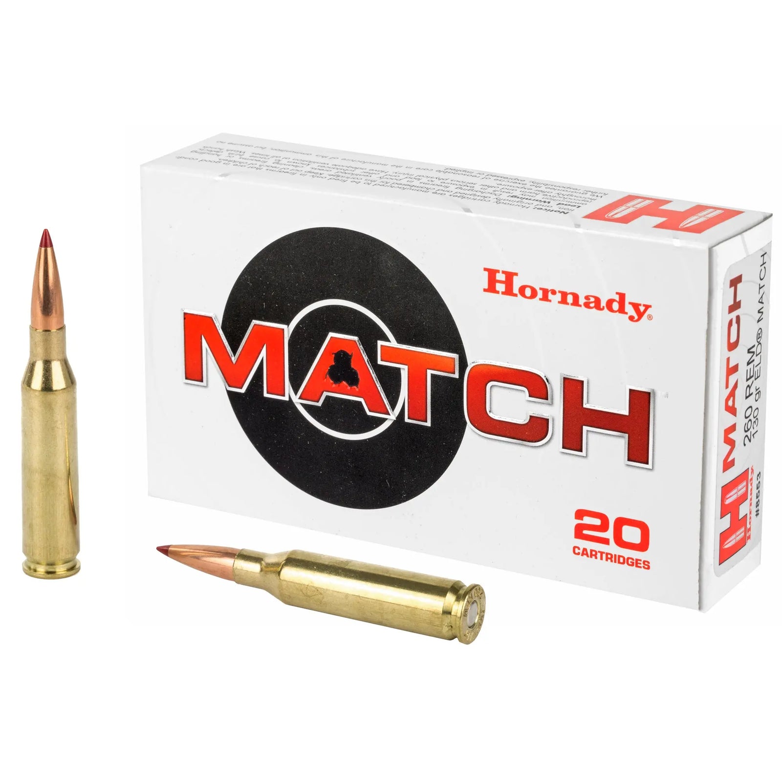 HRNDY 260REM 130GR ELD-M 20/200 - American Ordnance