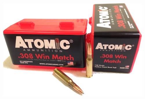 BTHP 50RD 10BX/CSATOMIC 308 WIN 168GR MATCH - American Ordnance