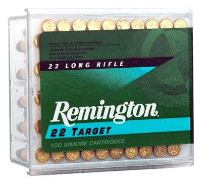 STANDARD-VEL 100RD 50BX/CSREMINGTON TARGET 22LR 40GR RN - American Ordnance