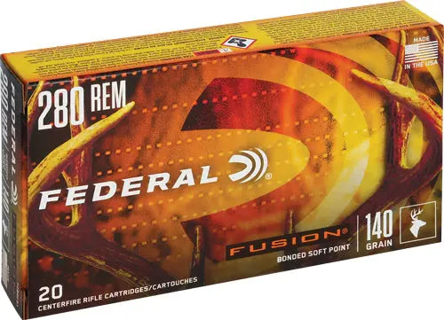 FUSION 20RD 10BX/CSFEDERAL FUSION 280 REM 140GR - American Ordnance