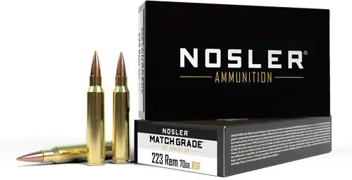 70GR RDF HPBT 20RD 20BX/CSNOSLER MATCH GRADE 223 REM - American Ordnance