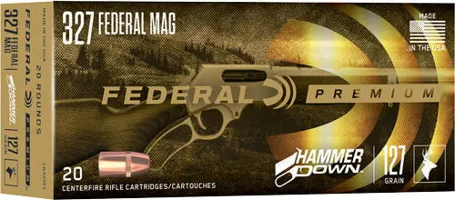 FEDERAL 127GR JSP 20RD 10BX/CSFEDERAL HAMMER DOWN 327 - American Ordnance