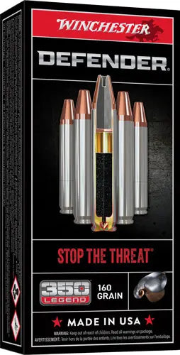 160GR BONDED HP 20RD 10BX/CSWINCHESTER DEFENDER 350 LEGEND - American Ordnance