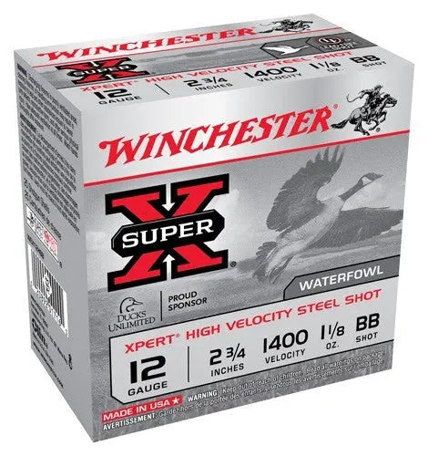 1-1/8OZ #BB 1400FPS 25RD 10B/CWINCHESTER XPERT 12GA 2.75" - American Ordnance