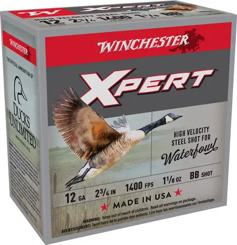 1-1/8OZ #BB 1400FPS 25RD 10B/CWINCHESTER XPERT 12GA 2.75&quot; - American Ordnance