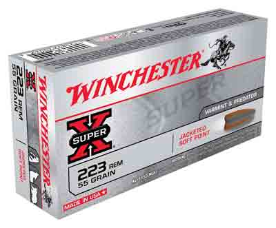 55GR JSP 20RD 10BX/CSWINCHESTER SUPER-X 223 REM - American Ordnance
