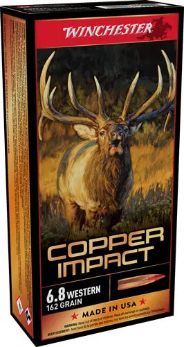 WESTERN 162GR 20RD 10BX/CSWINCHESTER COPPER IMPACT 6.8 - American Ordnance