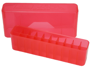 ROUNDS SLIP TOP STYLE SMK GREYMTM AMMO BOX MEDIUM RIFLE 20 - American Ordnance