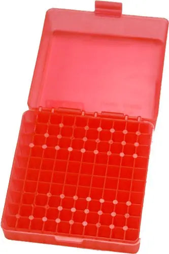 AMMO BOX SEE THROUGH CLEAR REDMTM 100 ROUND 17HMR/22MAG - American Ordnance